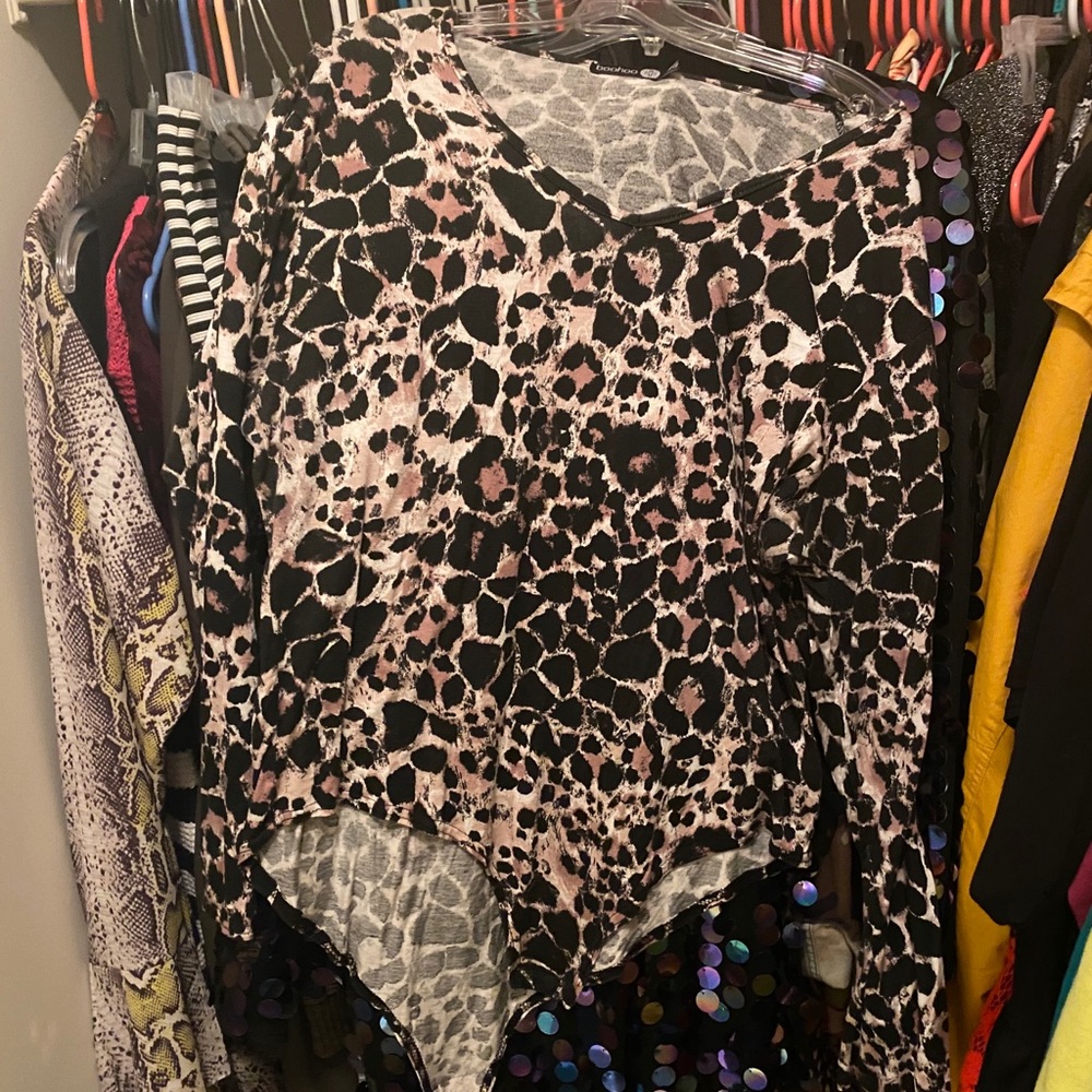 Leopard bodysuit